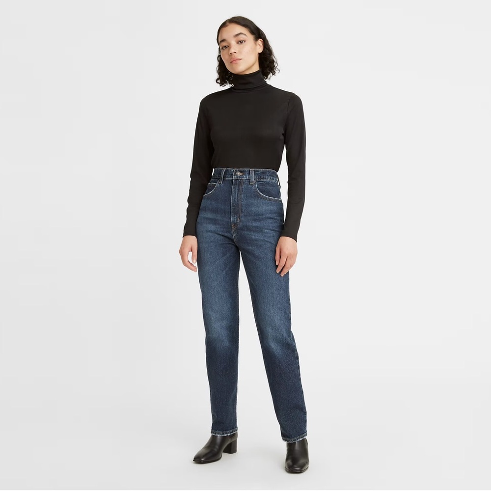 Levi’s 70s high rise slim straight jeans